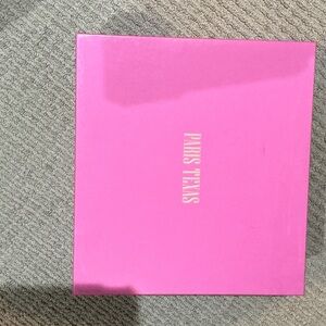 Paris Texas Pink Box with Gold Lettering